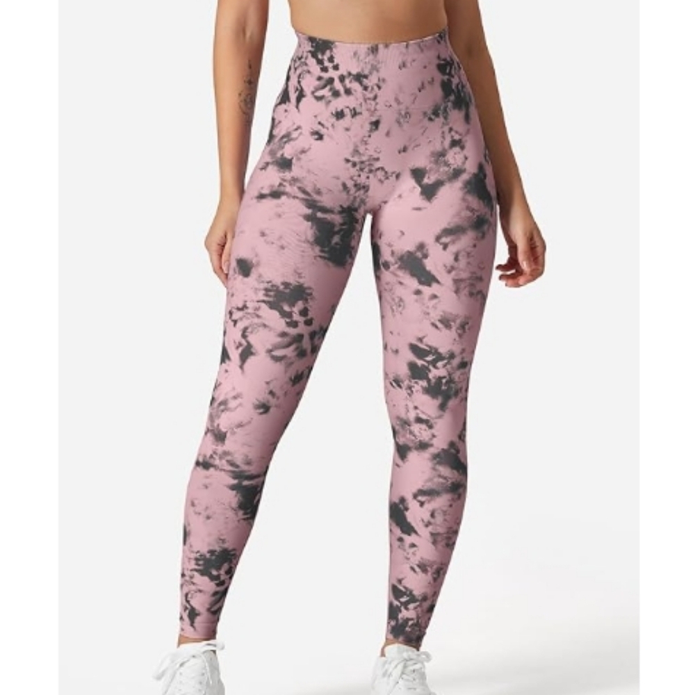 Workout Jada Scrunch Leggings Seamless Yoga Pants Pink